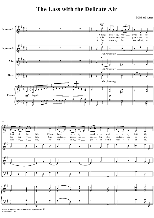 The Lass with the Delicate Air