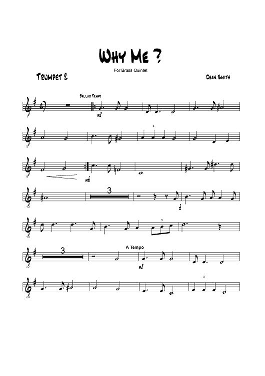 Why Me? - Trumpet 2