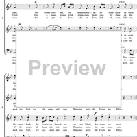 Deutsche Volkslieder, No. 22, Dort in den Weiden