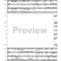 La Rejouissance - from the "Royal Fireworks" - Score