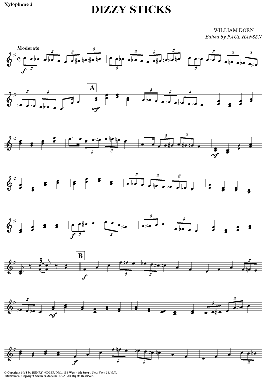 Dizzy Sticks - Xylophone 2