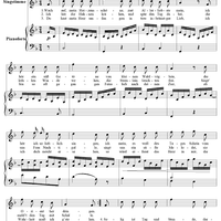 Nachtgesang - No. 14 from "28 Volkslieder"  WoO 32