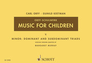 Music for Children - Vocal And Performing Score