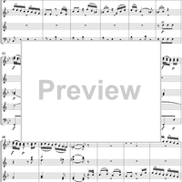 Divertimento No. 3 in E-Flat Major, K166 (K159d) - Score