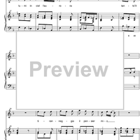 Non appaga il mio desio - Score