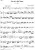 Trio in E-flat Major, Op. posth. - Violin