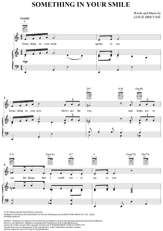 Something in Your Smile