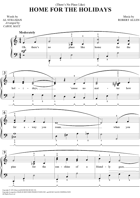 (There's No Place Like) Home for the Holidays