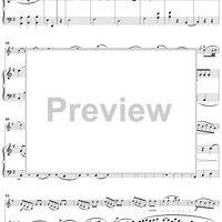 Violin Sonata No. 21 in E Minor, K300c (K304) - Piano Score