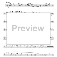 Preludes for Trombone No.1-5 - Trombone