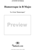 Humoresque No. 6 in B Major - from "Humoresques" - Op. 101 - B187