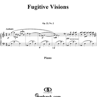 Fugitive Visions, op. 22, no. 2  (Andante)