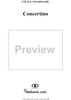 Concertino, Op. 107 - Piano Score