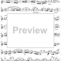 Duet No. 3 from Six Easy Duets, Op. 137 - Flute 1