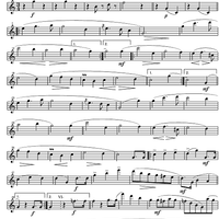 Bridal Waltz from A Folk Tale - E-flat Clarinet