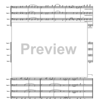 Wedding March - For Tuba-Euphonium Quartet - Score
