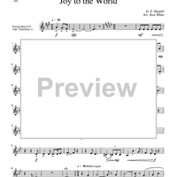 Joy to the World - Trombone 1 (opt. F Horn)
