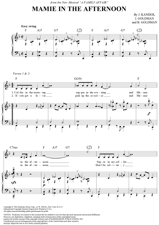 Mamie in the Afternoon