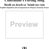 Clanranald's Parting Song