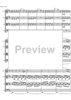 String Quartet No. 6 D Major D74 - Score