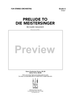 Prelude to Die Meistersinger - Score