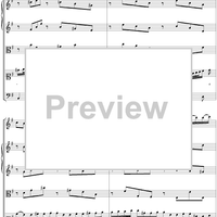Soprano aria from Cantata no. 32  ("Liebster Jesu, mein Verlangen") - Full Score