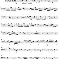 Double Violin Concerto in A Major    - from "L'Estro Armonico" - Op. 3/5  (RV519) - Bass