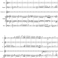 Contredance in C Major, K587 - Full Score