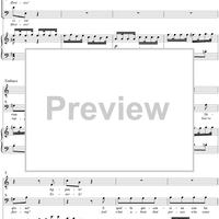 La forza del destino, Act 2, No. 6b, Scena. "La cena è pronto" - Score