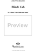 Blinde Kuh - No. 1 from "Eight Lieder and Songs" op. 58