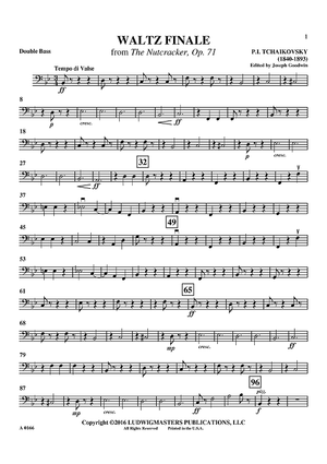 Waltz Finale from The Nutcracker, Op. 71 - Double Bass