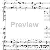 "Voi avete un cor fedele", aria, K217 - Full Score