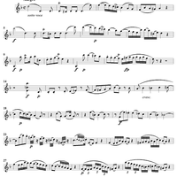String Quartet No. 15 in D Minor, K421 - Violin 1