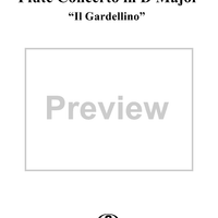 Flute Concerto in D Major ("Il Gardellino"), op. 10, no. 3 - Cello
