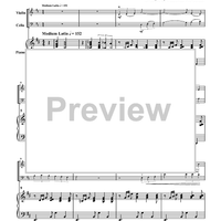 Cole Porter Album for Piano Trio - Piano