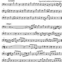 Sonata C Major - Bass