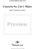 Concerto No. 2 in C Minor  from "6 Concerti Grossi" - From "6 Concertos in 7 Parts" - Cello