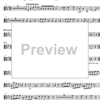 Divertimento No. 1 Eb Major KV113 - Viola