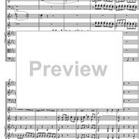 Divertimento No. 1 Eb Major KV113 - Score