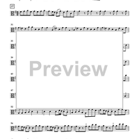 Quartet in G - Viola