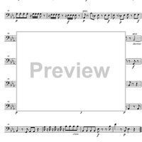 Divertimento No.15 Bb Major KV287 - Double Bass