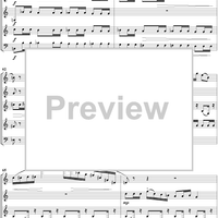 Kleine Kammermusik für fünf Bläser - Score