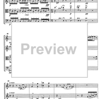 Petit quartet de corda (Little string quartet) - Score