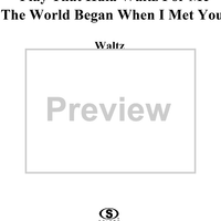 Play That Hula Waltz For Me / The World Began When I Met You medley (Waltz)