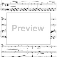 Piano Trio No. 5, Op. 70, No. 1 - Piano Score