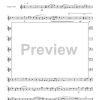 Two Madrigals, Vol. 9 - from Morley's "First Book of Madrigals to 4 Voices" (1594) - Trumpet 1 in Bb