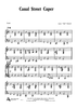 Canal Street Caper - Piano