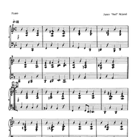 Canal Street Caper - Piano