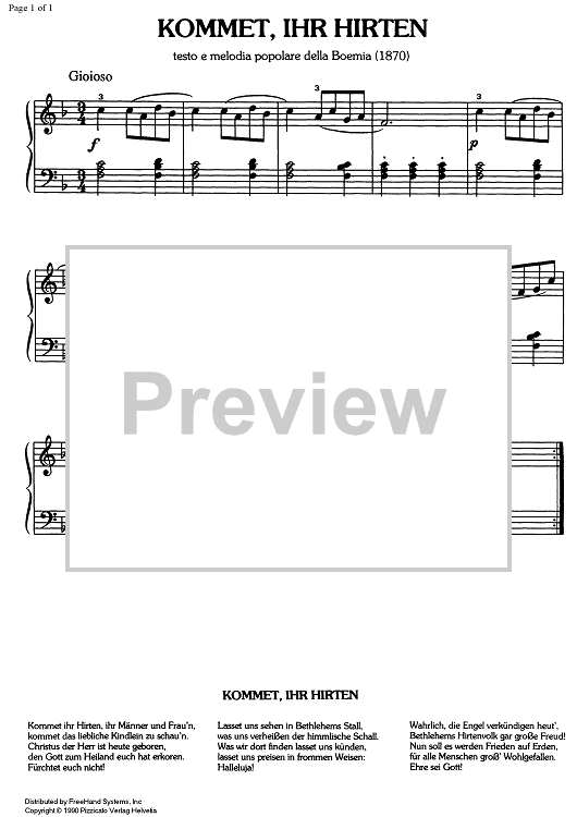 Kommet, ihr hirten