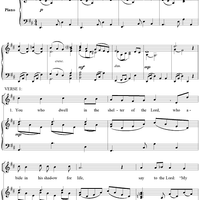 On Eagle's Wings - Score